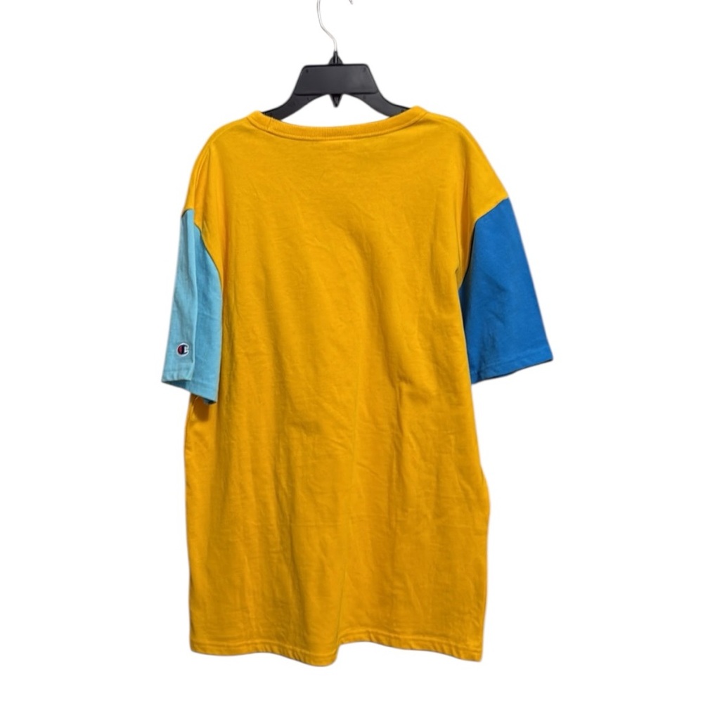 Champion Yellow and Blue T-Shirt - Picture 2 of 6